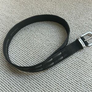 🌿Wonderboy black leather boys belt🌿